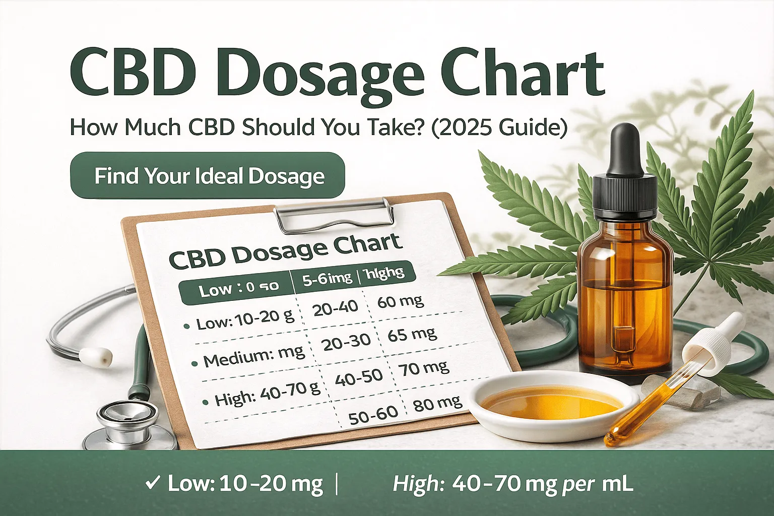 CBD Dosage Chart