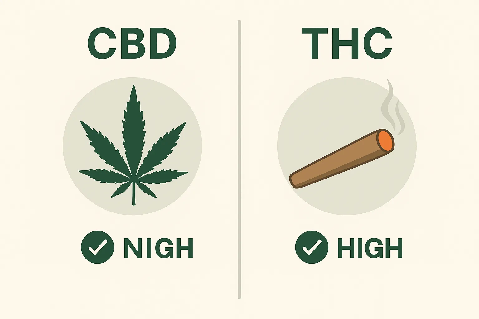 CBD vs THC